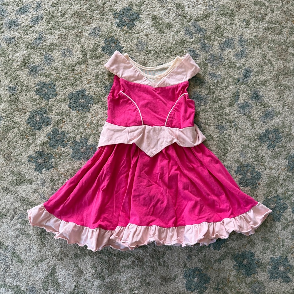 Only little once size 5 Make it Pink Sleeping Beauty Twirl Dress